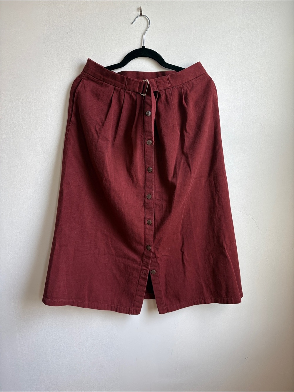 Loup Holly Button Front Skirt